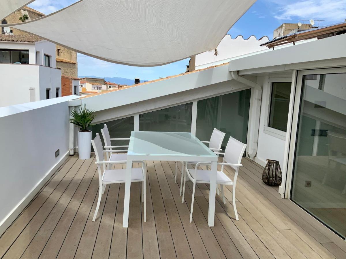 Duplex Can Quim, Terrace Boutique Apartment L'Escala Exterior foto